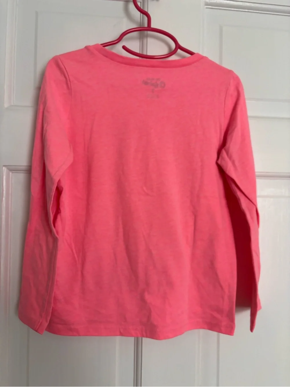 OshKosh B'gosh Coral Pink Long Sleeve 'I Heart Gymnastics' Tee